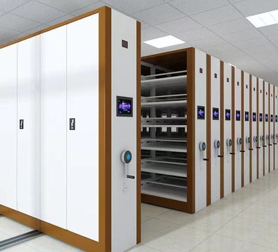 豪华型套色智能档案密集柜