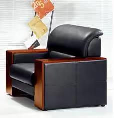沙发 单人位皮沙发