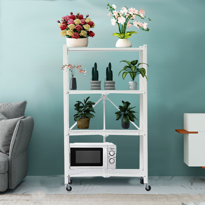 可折叠可移动置物货架